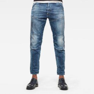 G Star Raw Men 5620 3D Slim Elwood Medium Wash Denim Jeans 34x32